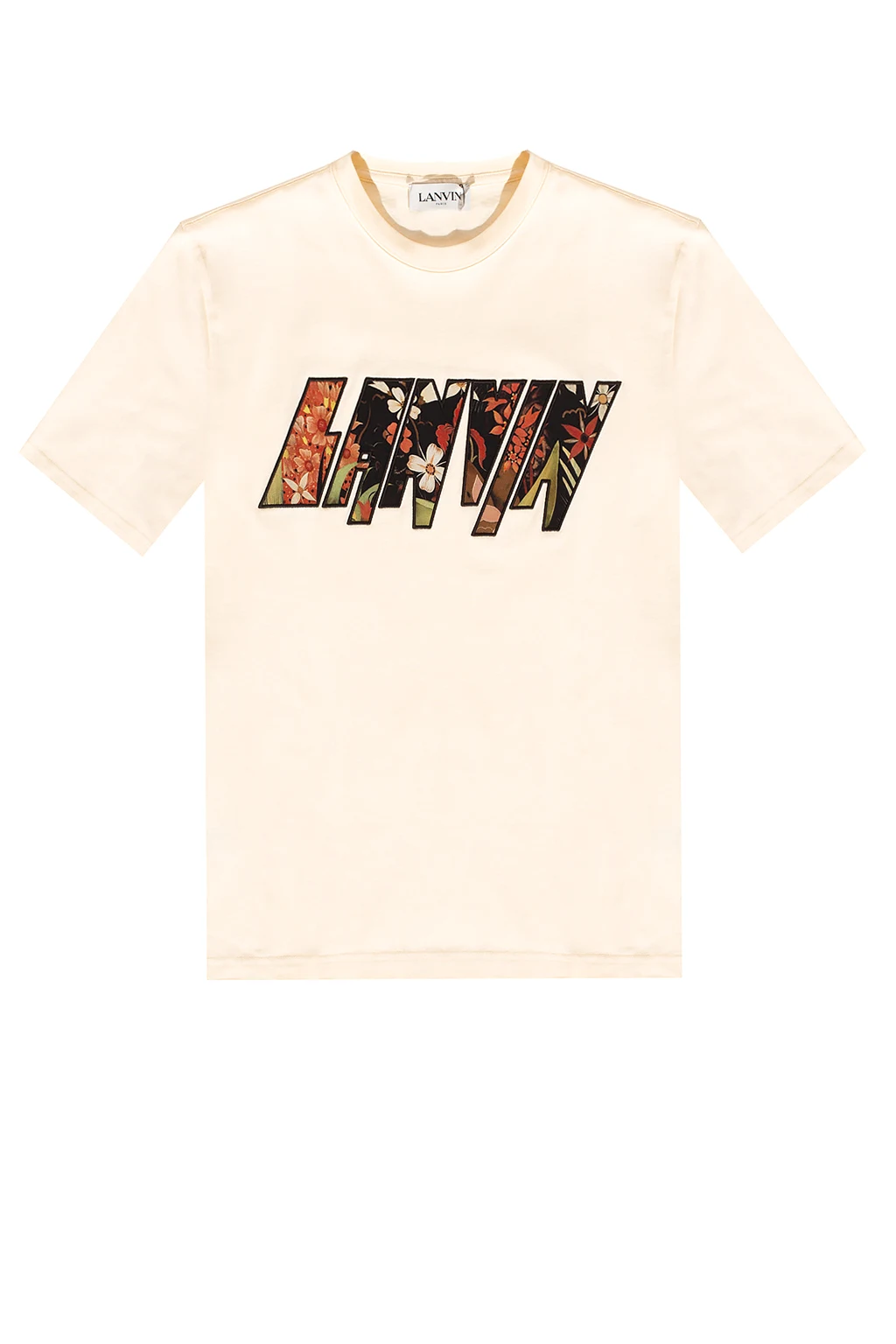 T-shirt z motywem kwiatowym