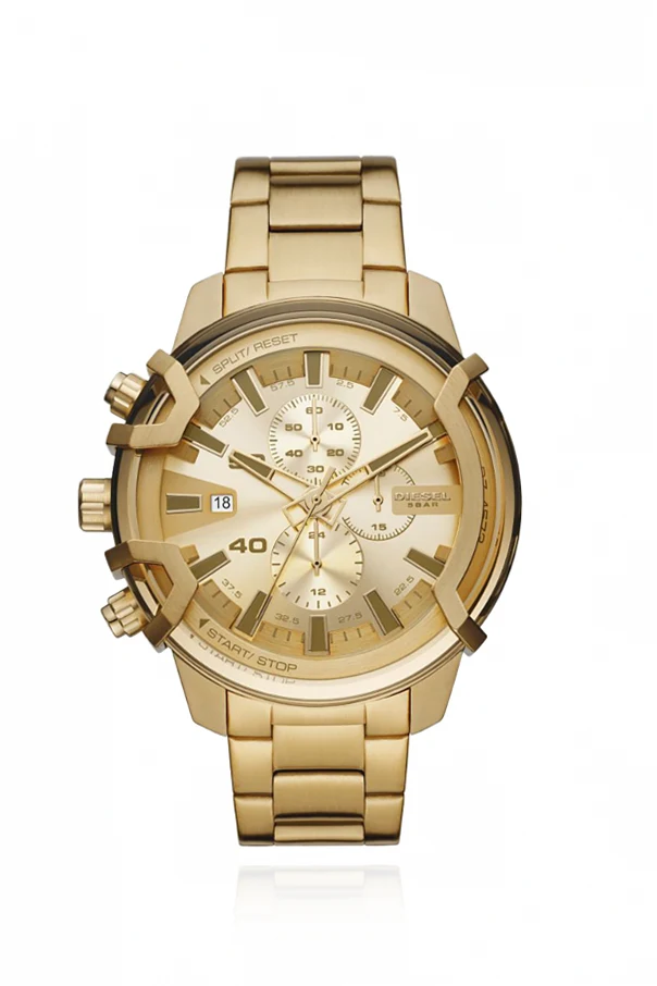 ZŁOTY Stalowy zegarek `Griffed`