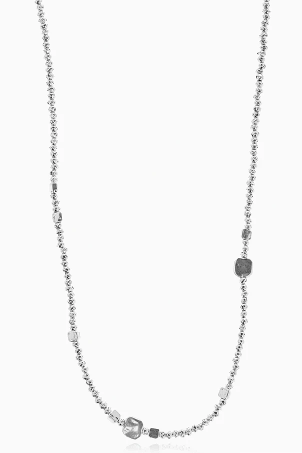 SILBER Halskette mit Perlen
