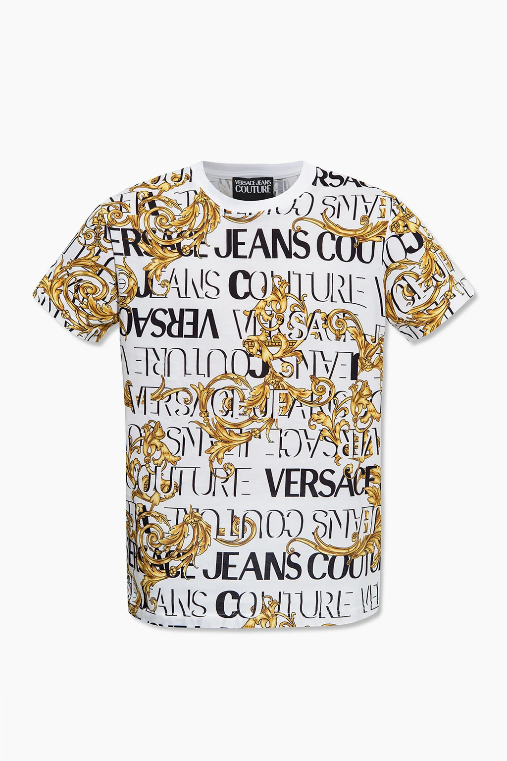 WHITE Patterned T-shirt