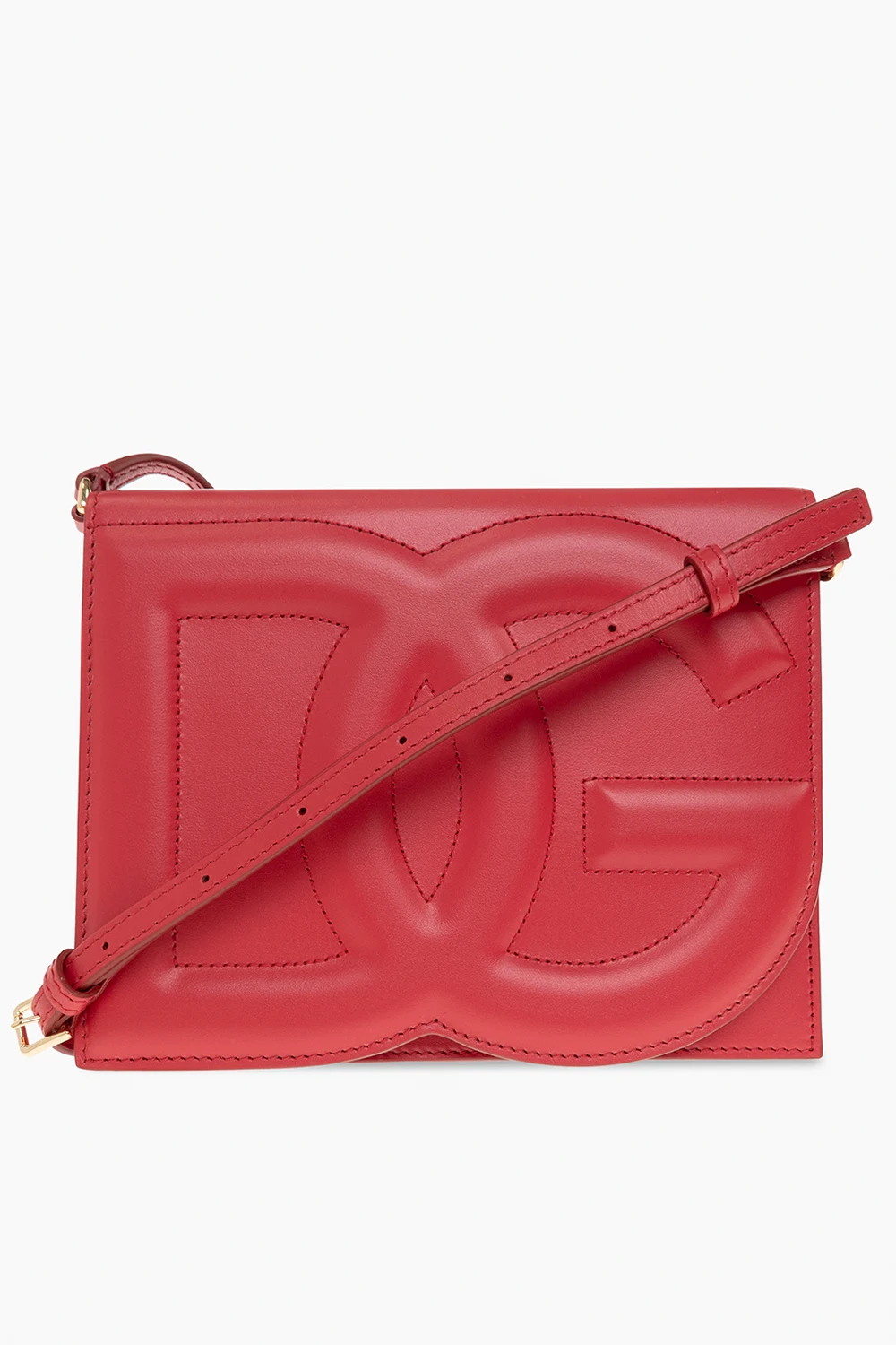 RED Shoulder bag with logo