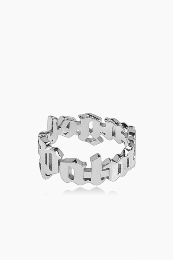 SILBER Ring mit Logo
