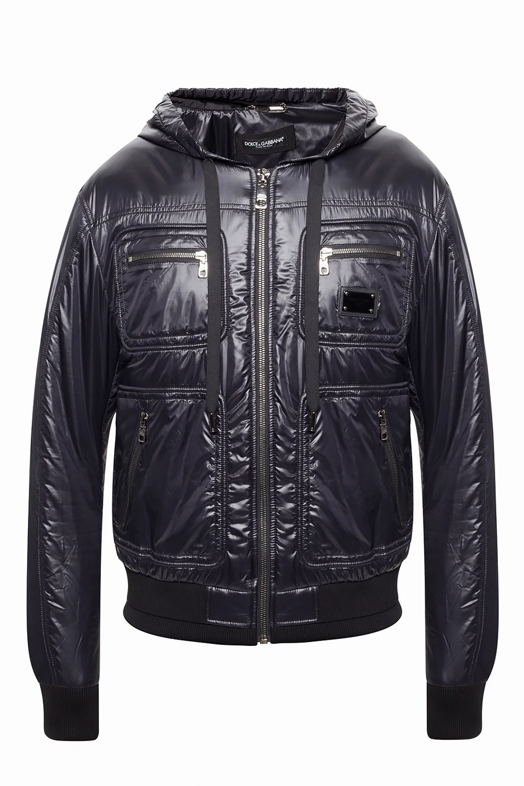 NAVY BLUE Logo jacket