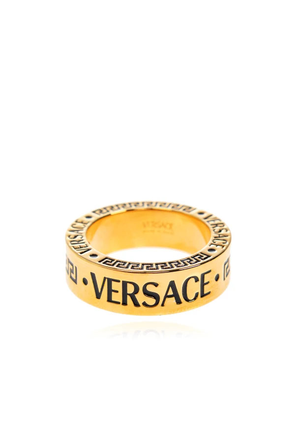 GOLD Ring mit eingraviertem Logo