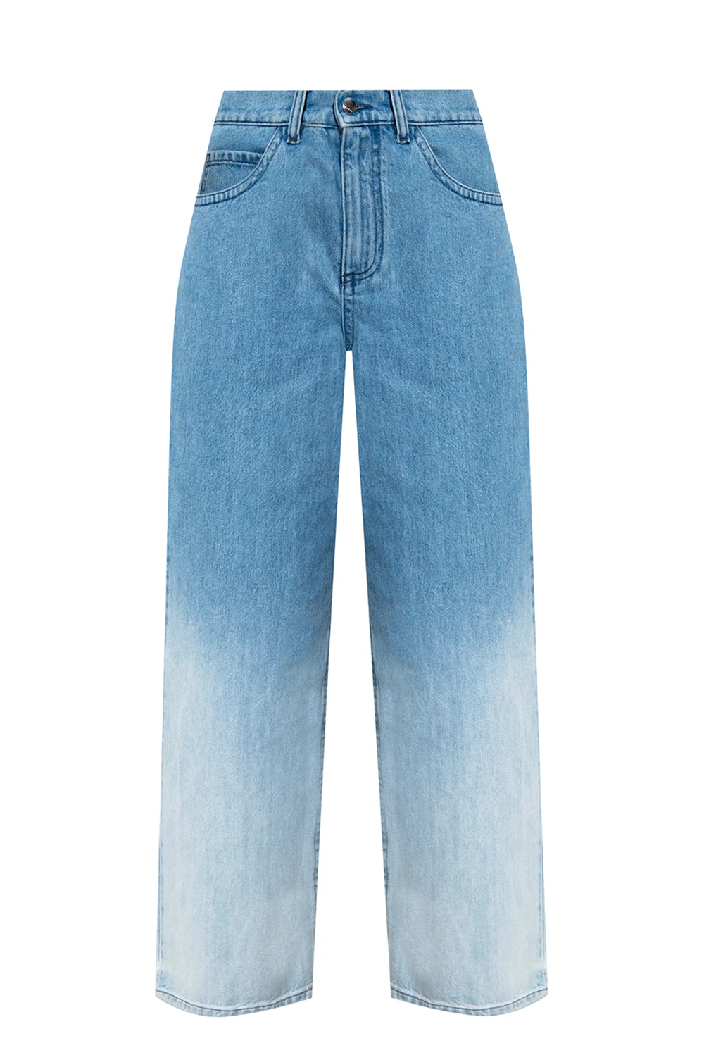 Jeans with ombre effect