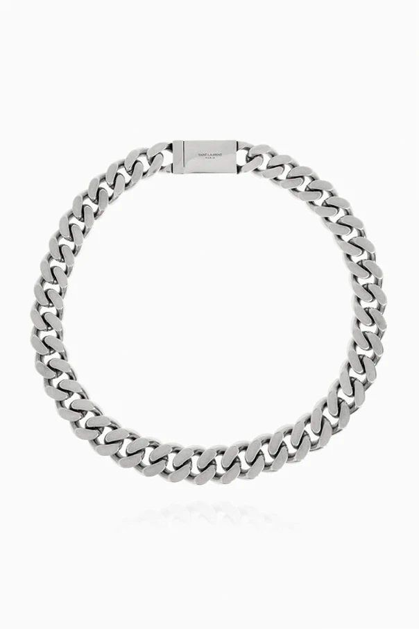 SILVER Necklace with logo