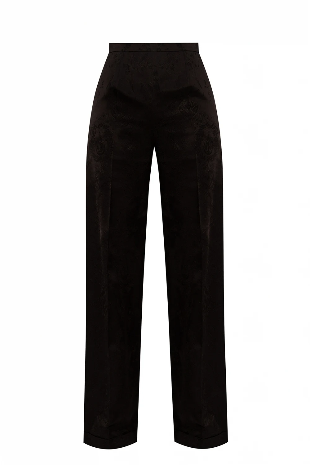 High-waisted trousers