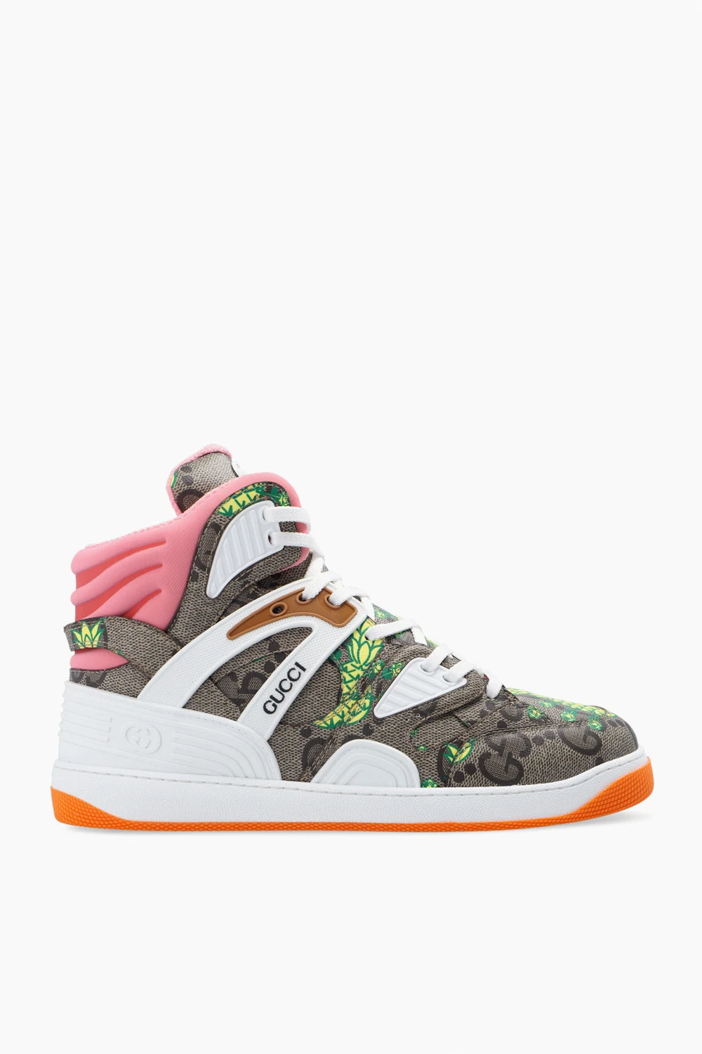 The ‘Gucci Pineapple’ collection ‘Gucci Basket’ sneakers