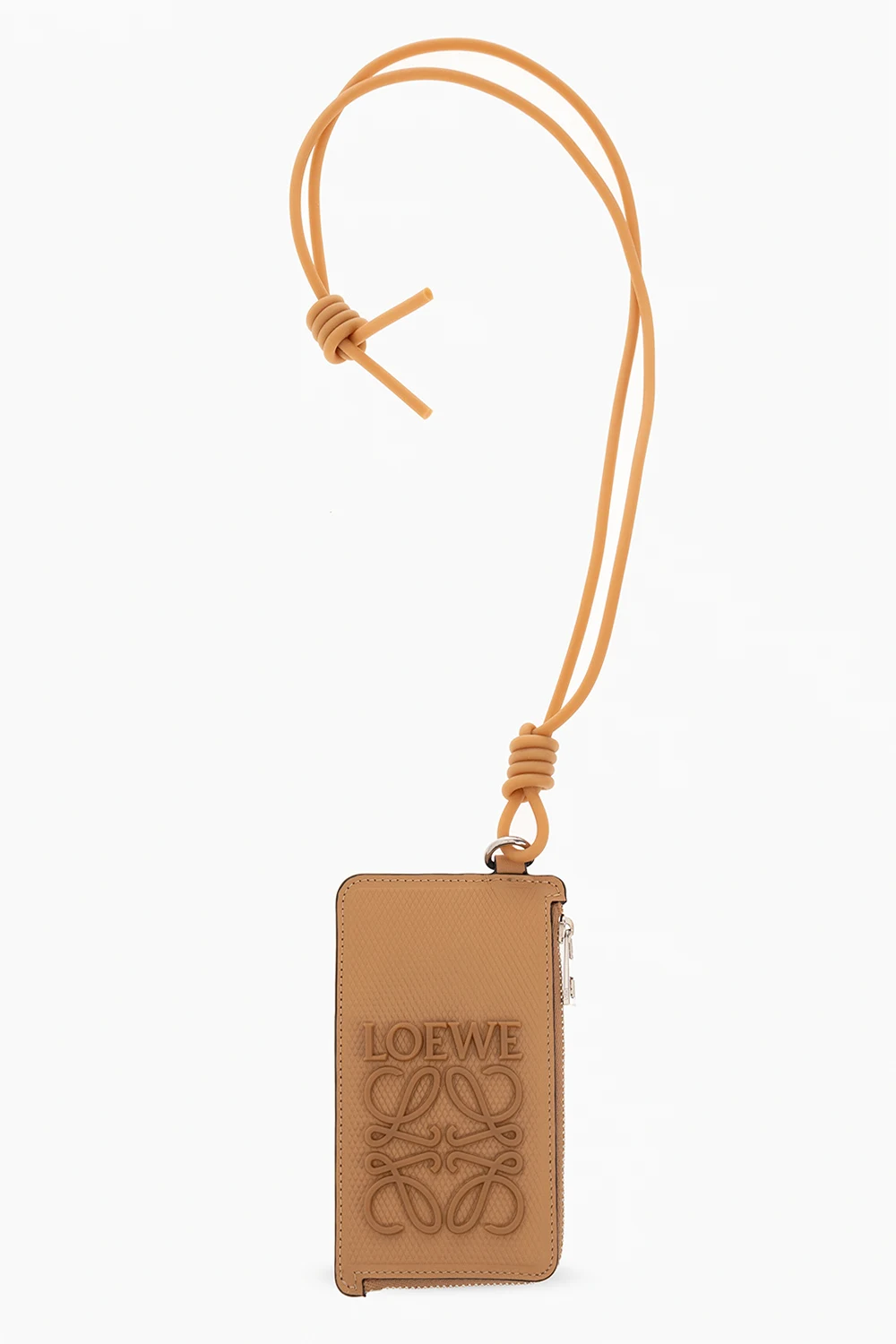 beige Card case with logo
