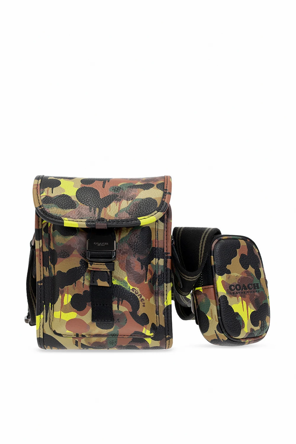 Leather shoulder bag