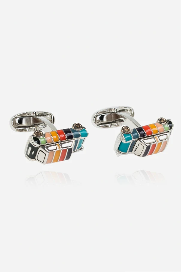 SILVER Cufflinks with logo