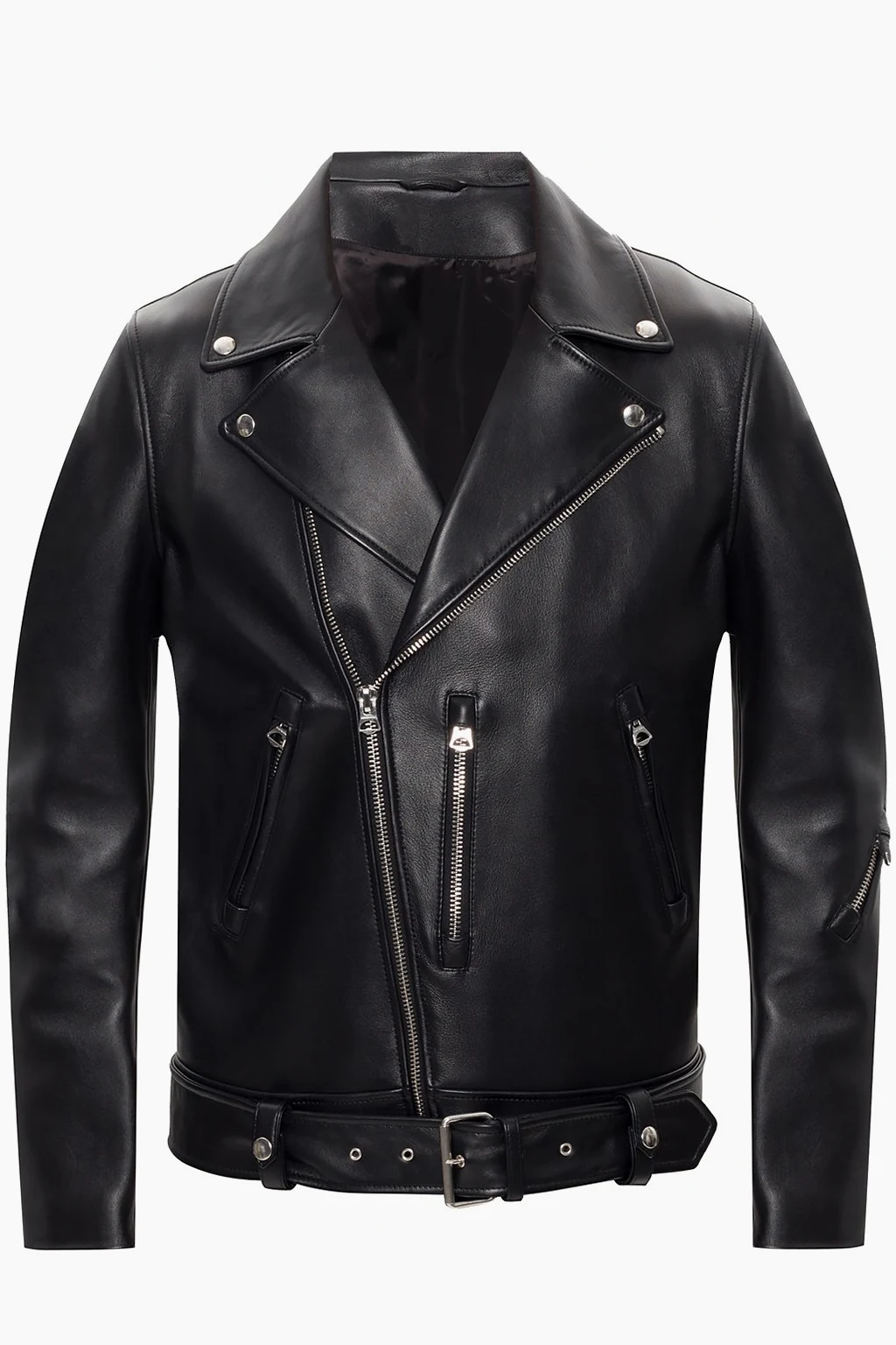 ‘Biker’ leather jacket