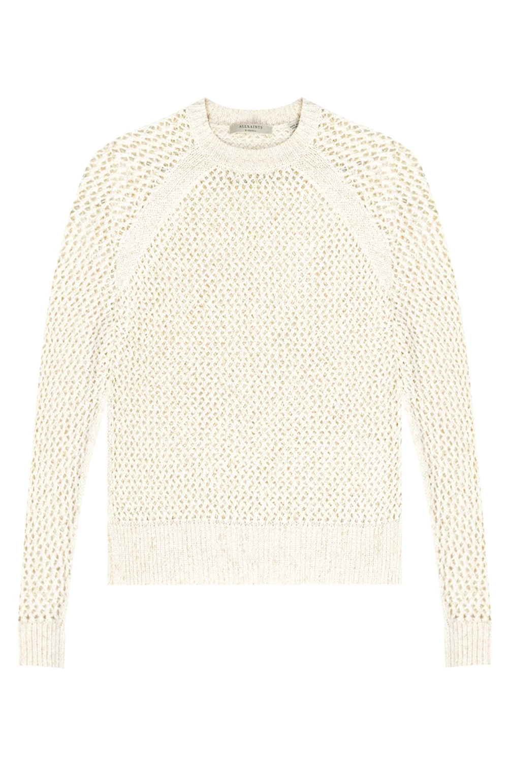 cream ‘Mesh’ sweater