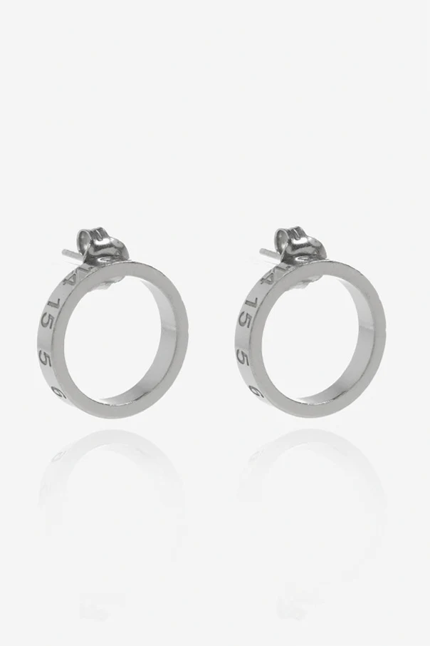 SILBER Earrings with logo