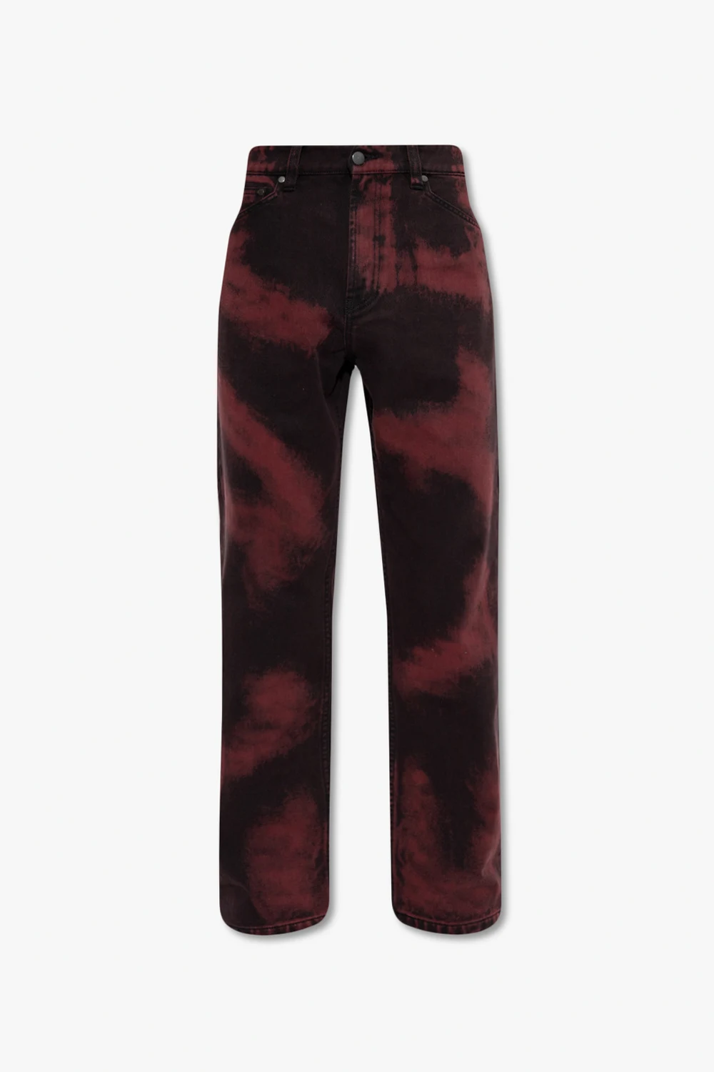 Jeansy z prostymi nogawkami