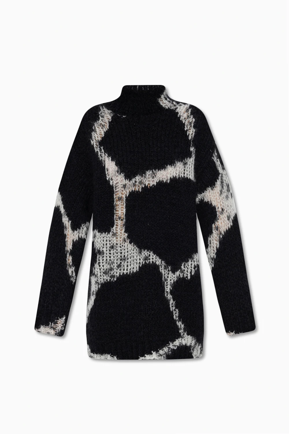 Relaxed-fitting turtleneck sweater