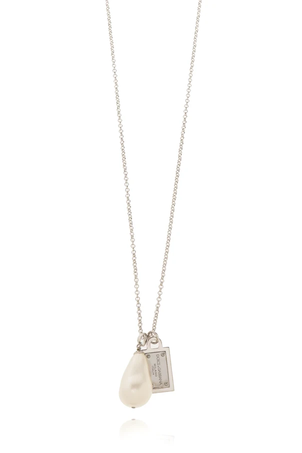 SILVER Necklace with charms