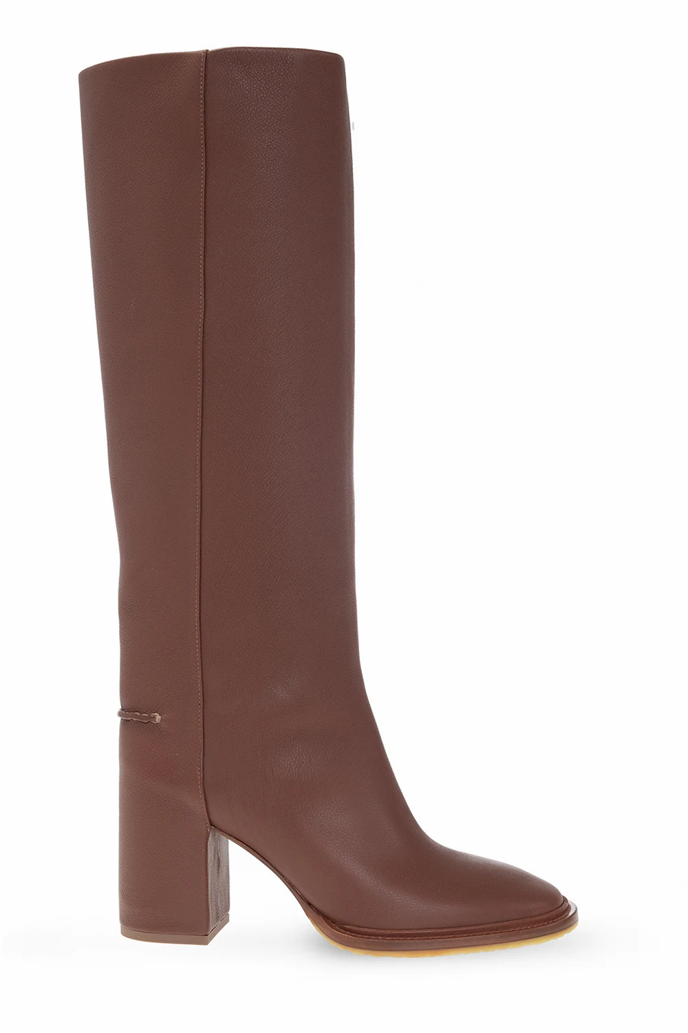 ‘Edith High’ leather boots