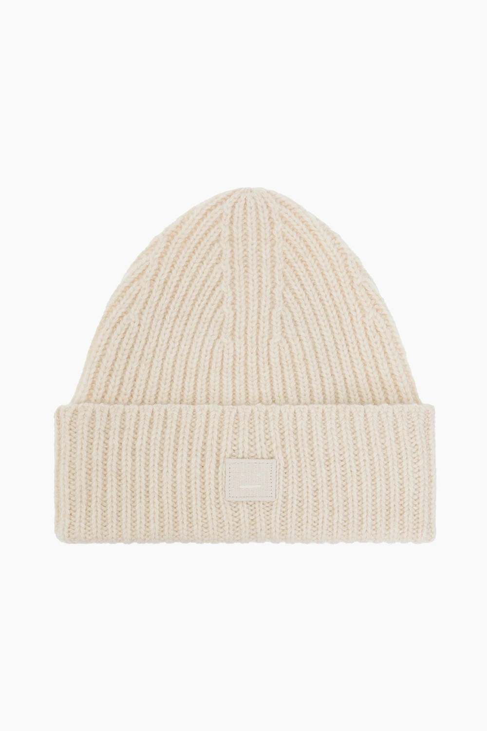 beige Beanie with logo