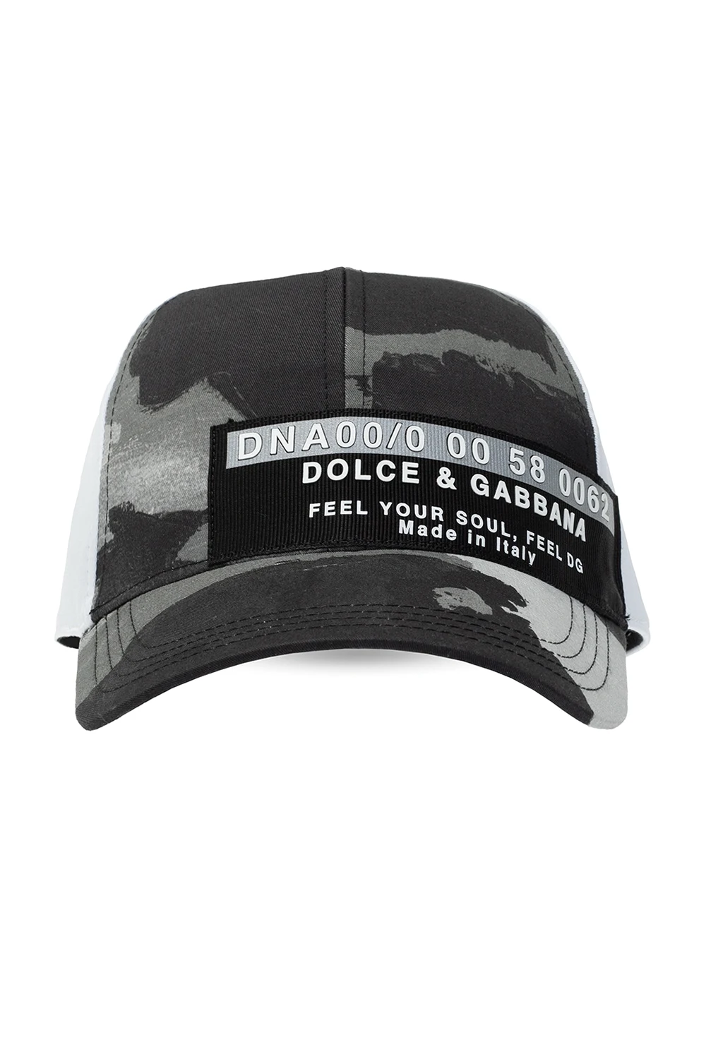 GREY Patterned baseball cap