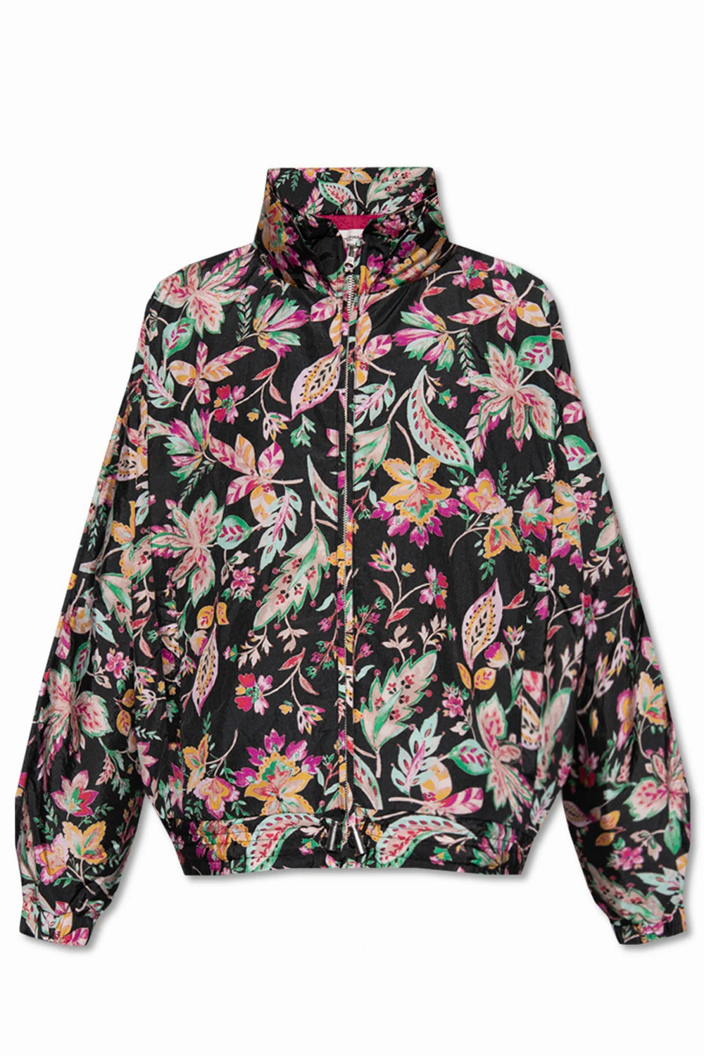 Jacket with floral motif
