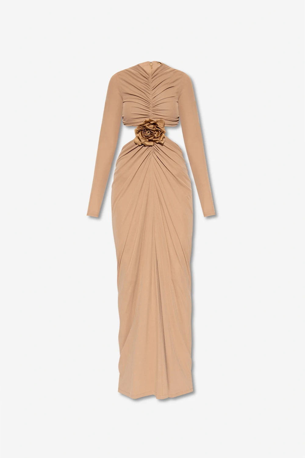 Draped maxi dress