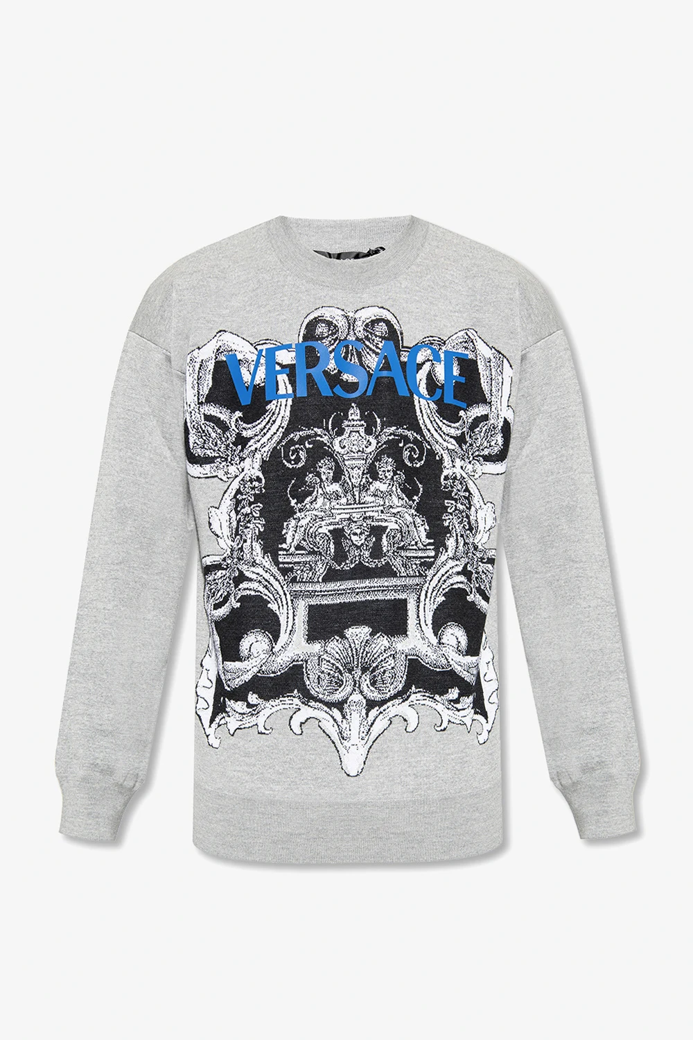 GREY Sweater with logo