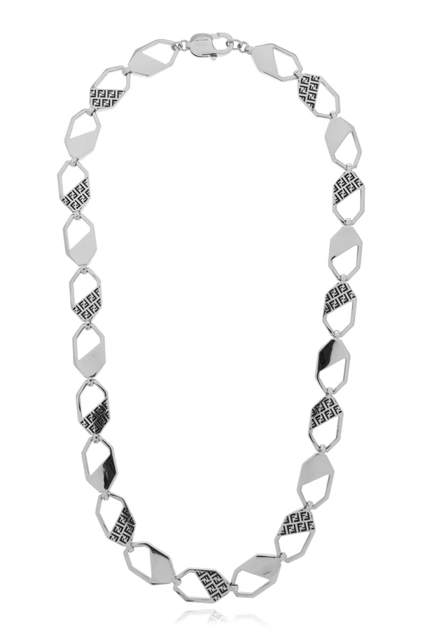 SILVER Brass necklace