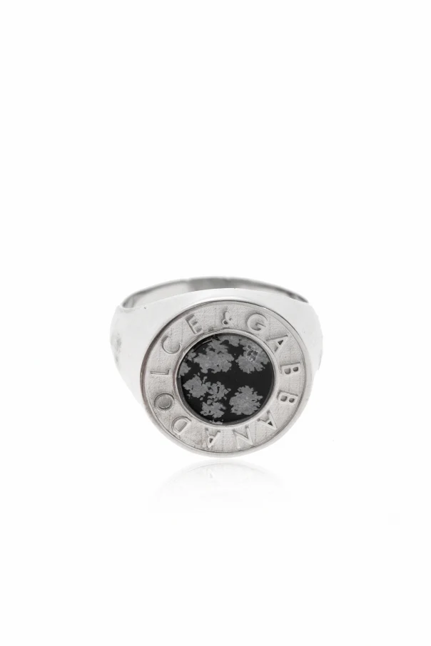 SILBER Siegelring mit Logo