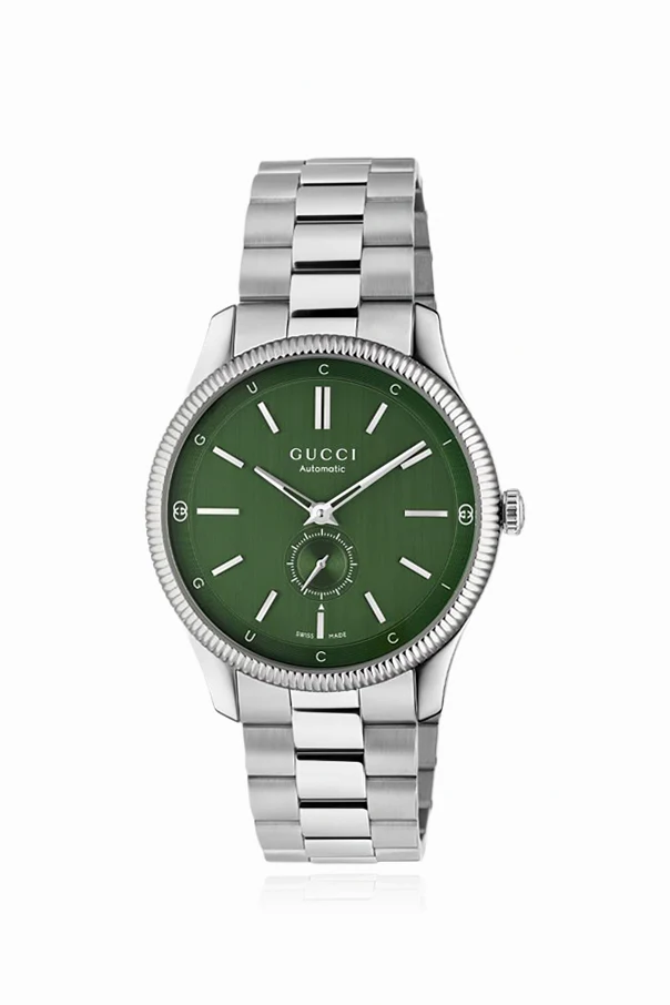 SREBRNY Zegarek `G-Timeless`