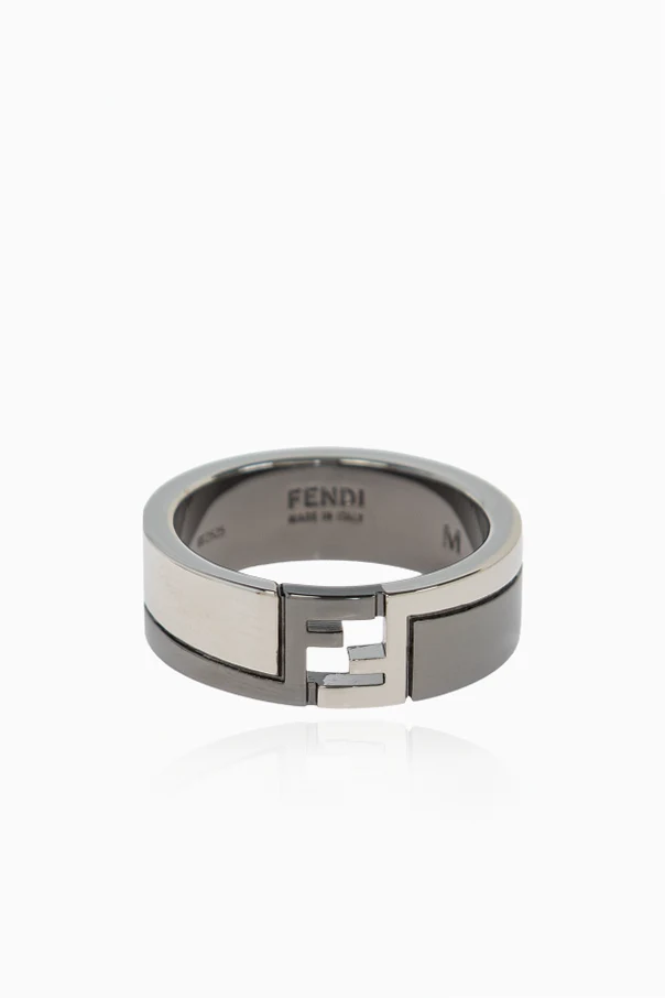 SILBER Ring mit Logo