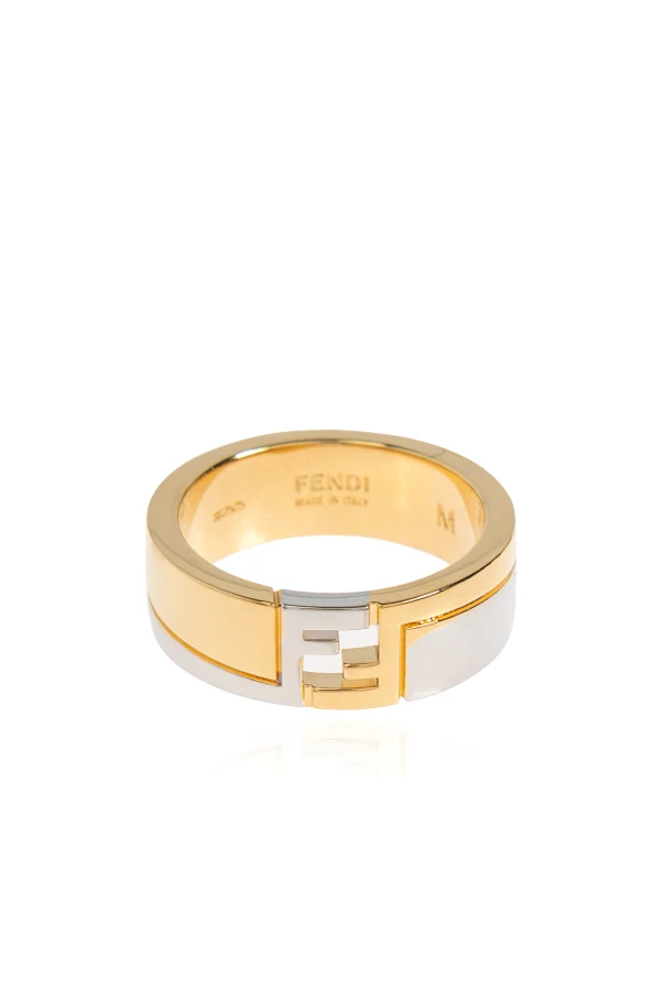 GOLD Ring mit Logo