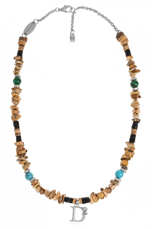 BROWN Logo necklace