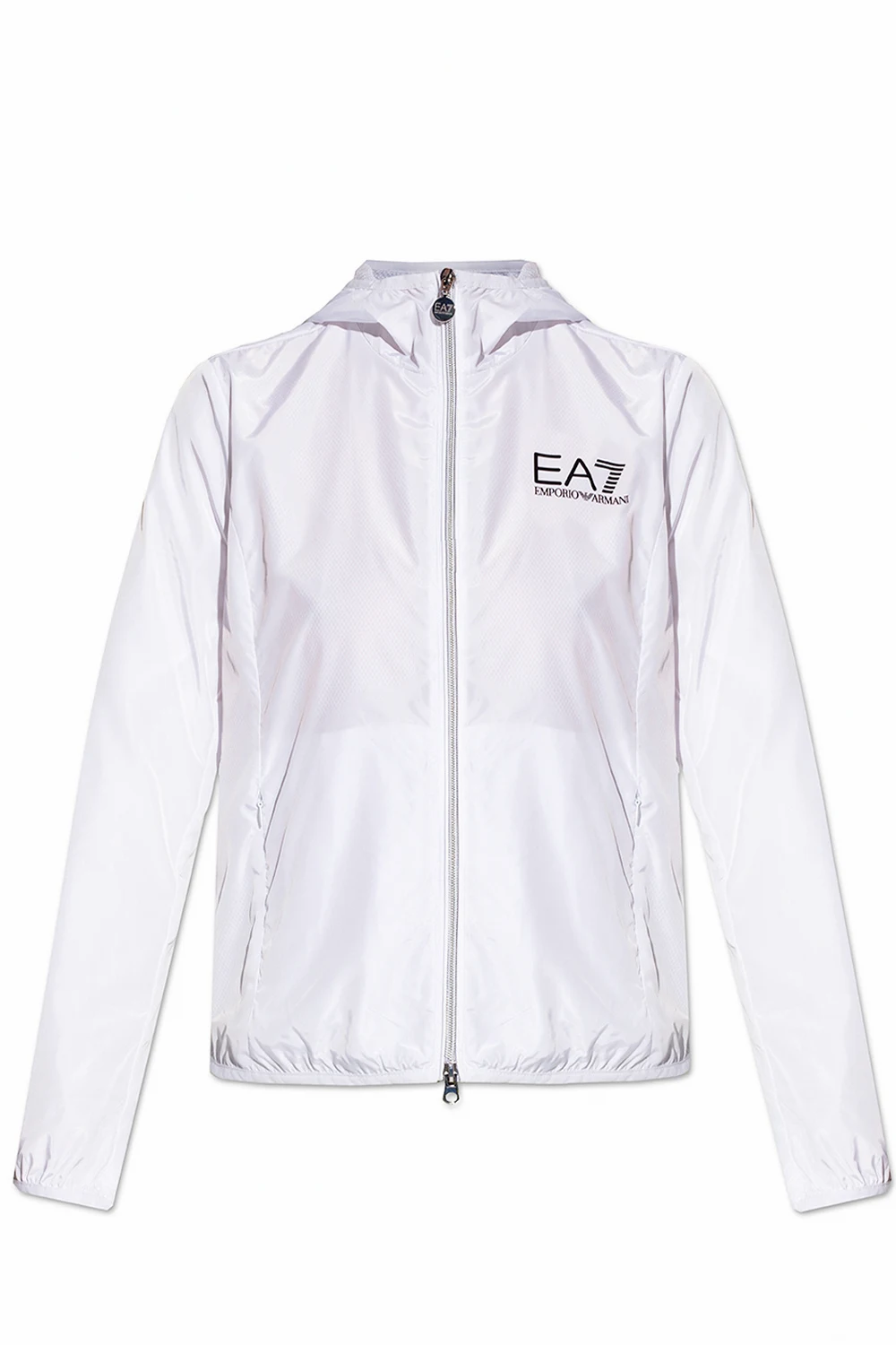 WHITE Jacket with logo