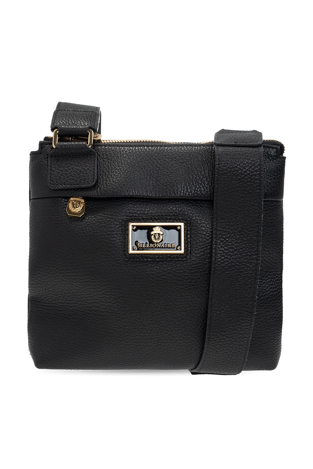 BLACK Shoulder bag with logo