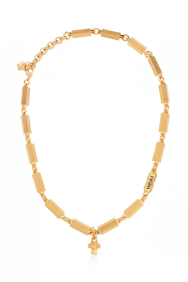 GOLD Necklace with engraved logo