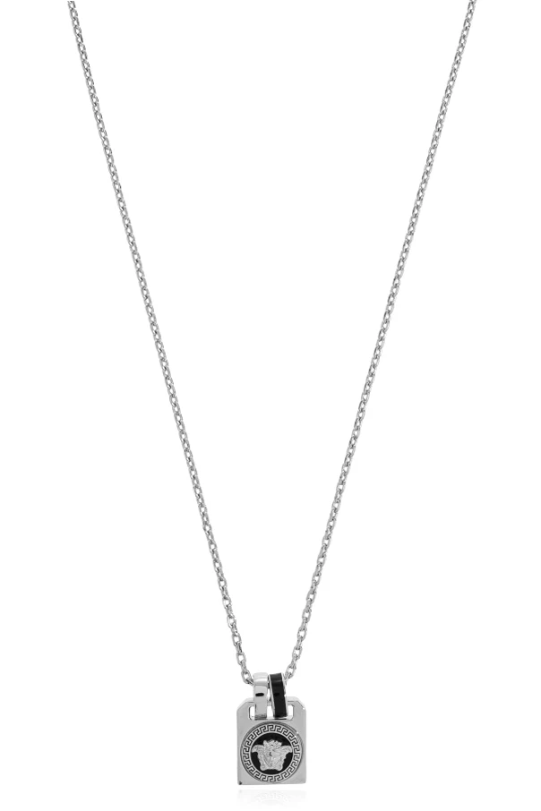 SILVER Medusa Head Necklace