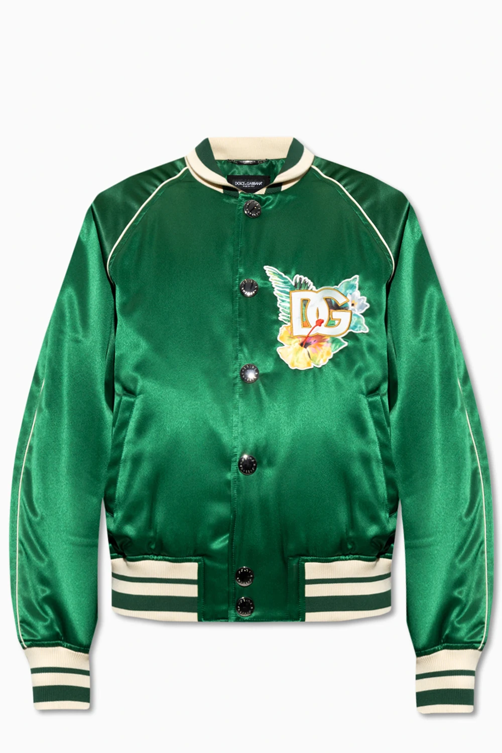 GREEN Bomber jacket