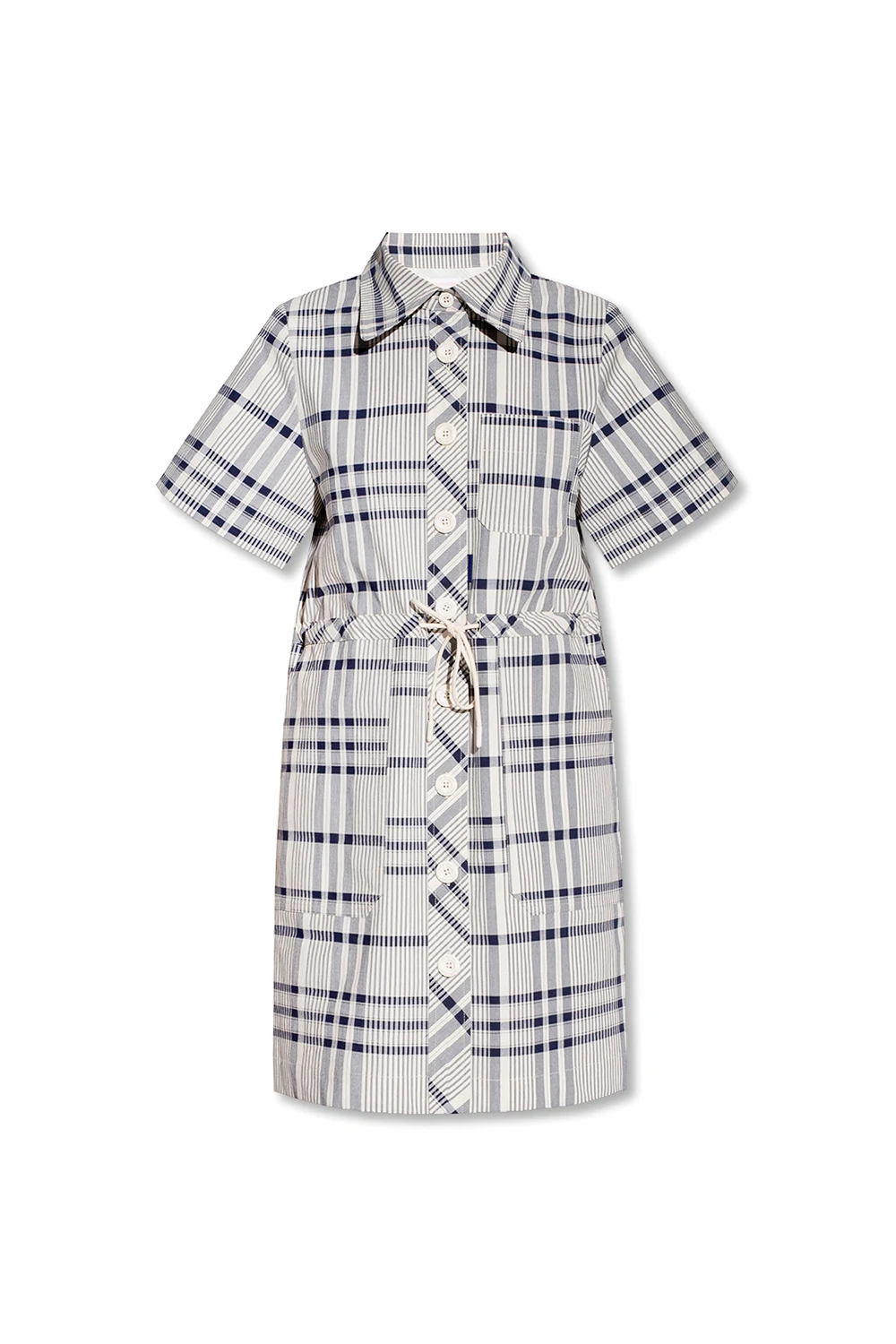 Checked dress