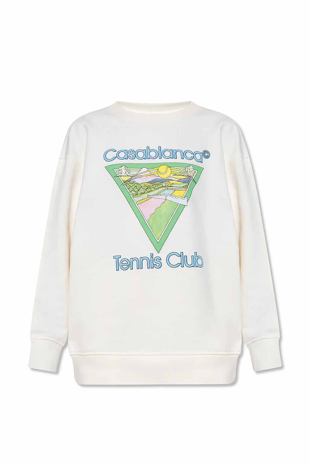 Sweatshirt with Tennis Club Icon print