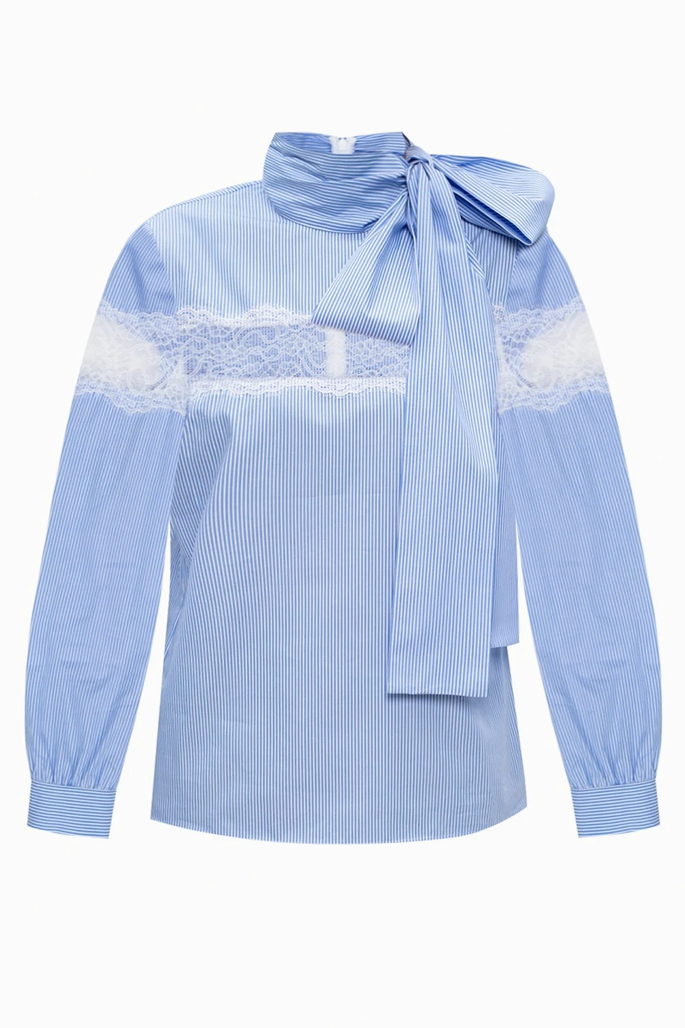 Lace trim shirt