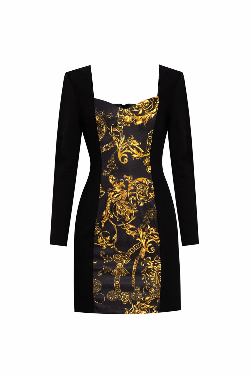 BLACK Long sleeve dress