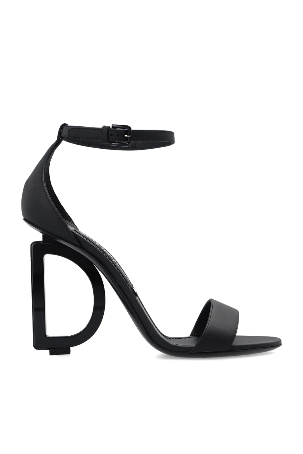 BLACK ‘Keira’ heeled sandals