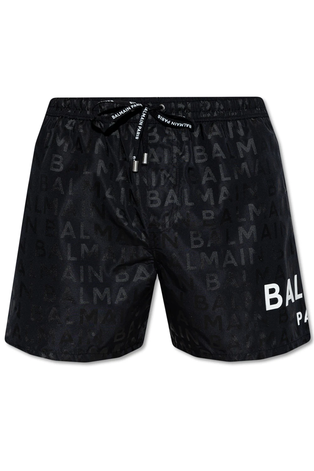 BLACK Swim shorts with logo