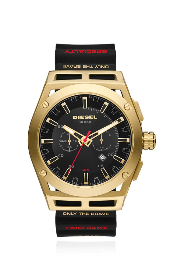 ZŁOTY Stalowy zegarek `Timeframe`