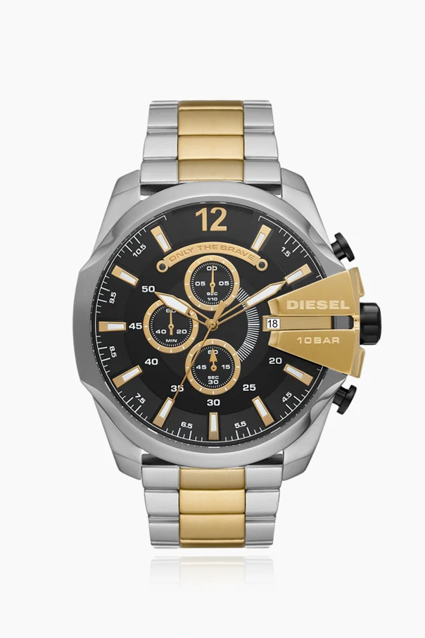 ZŁOTY Stalowy zegarek `Mega Chief`