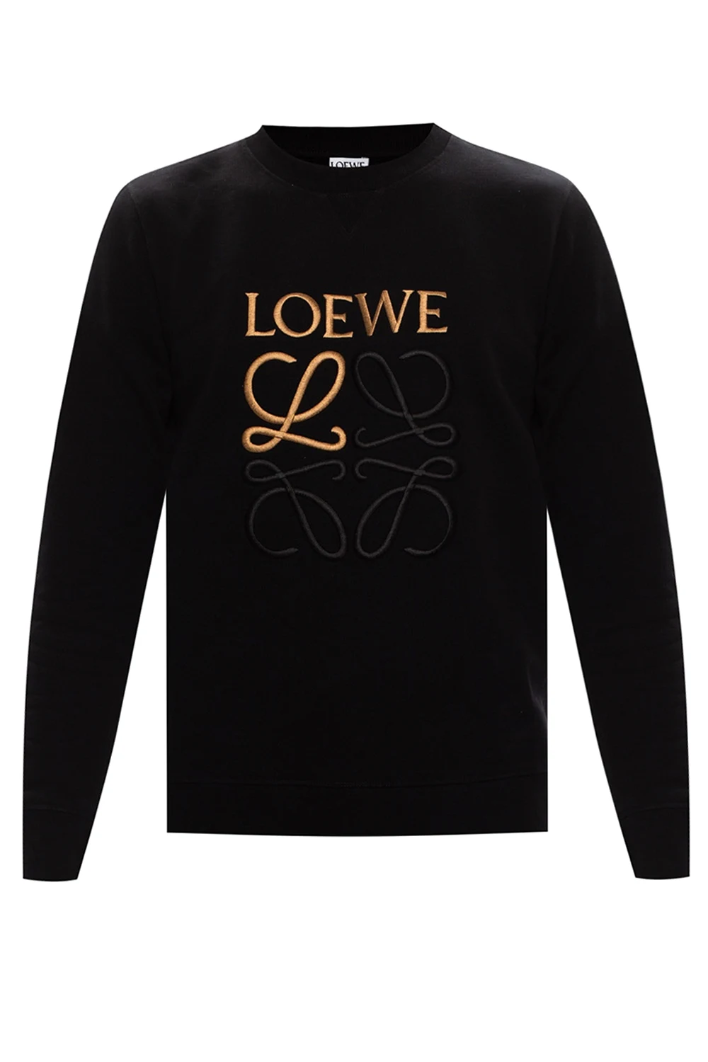 BLACK Sweatshirt with logo