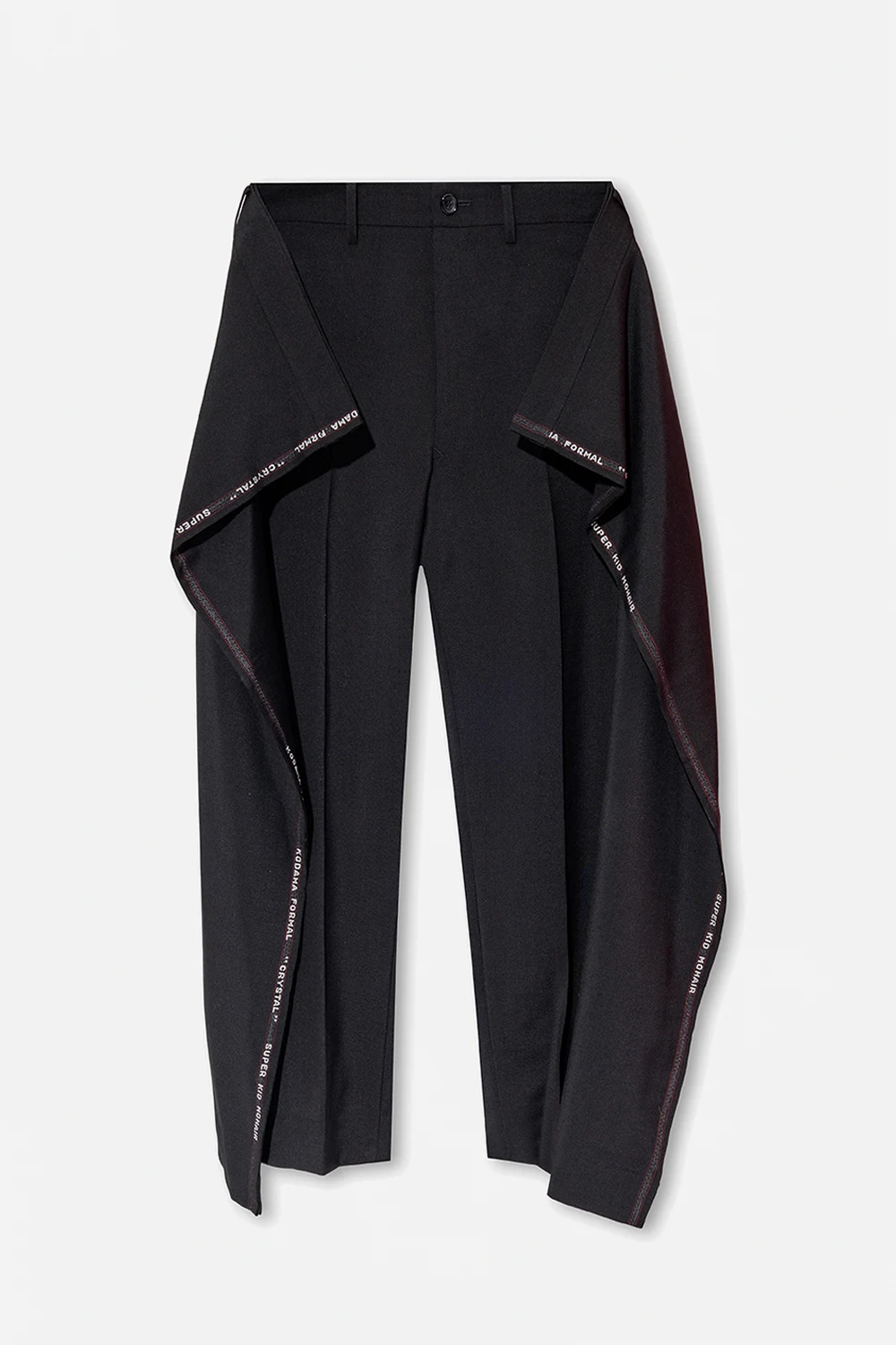 BLACK Culottes with pockets