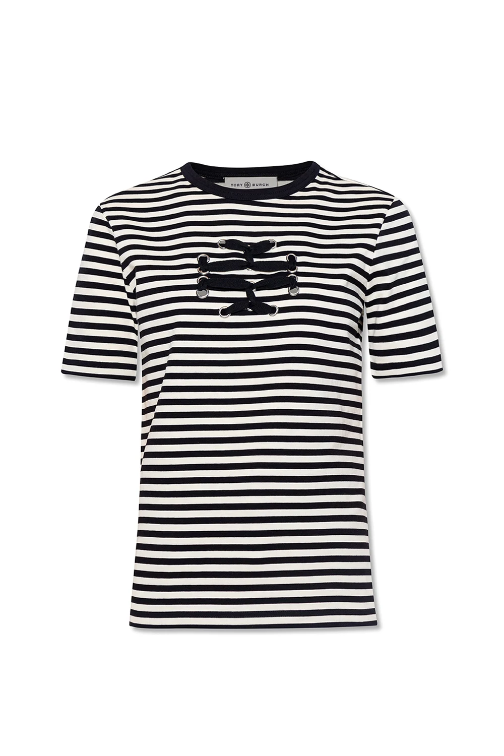 T-shirt z wzorem w paski