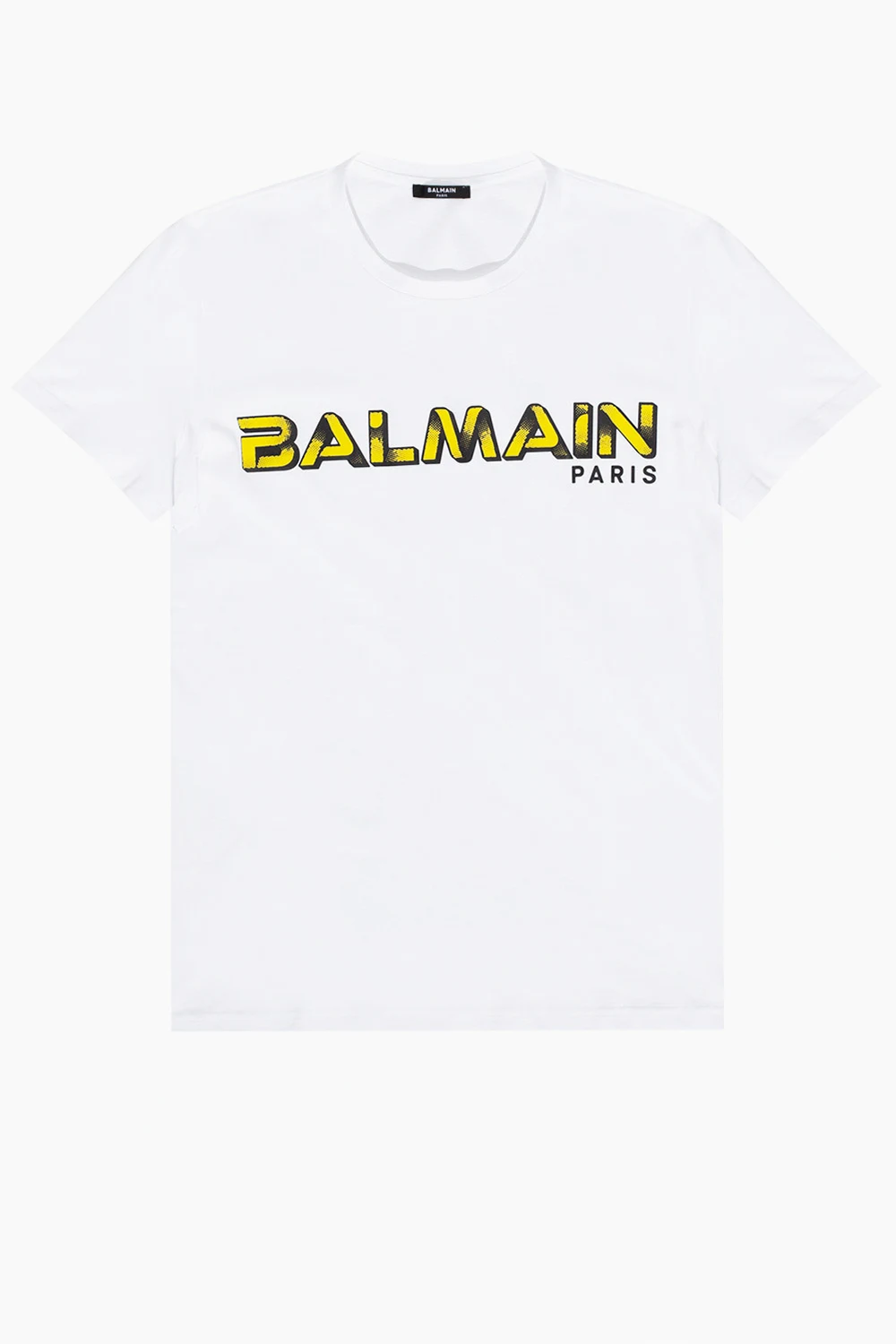 WHITE Logo-printed T-shirt
